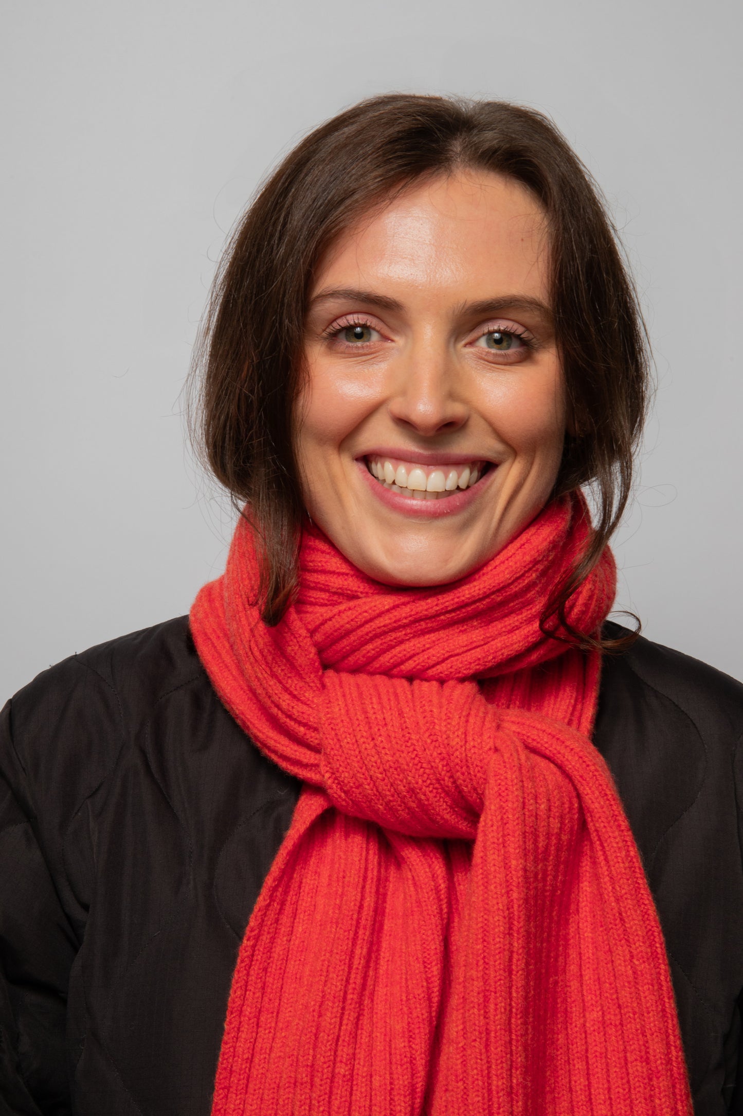Coral Orange Scarf
