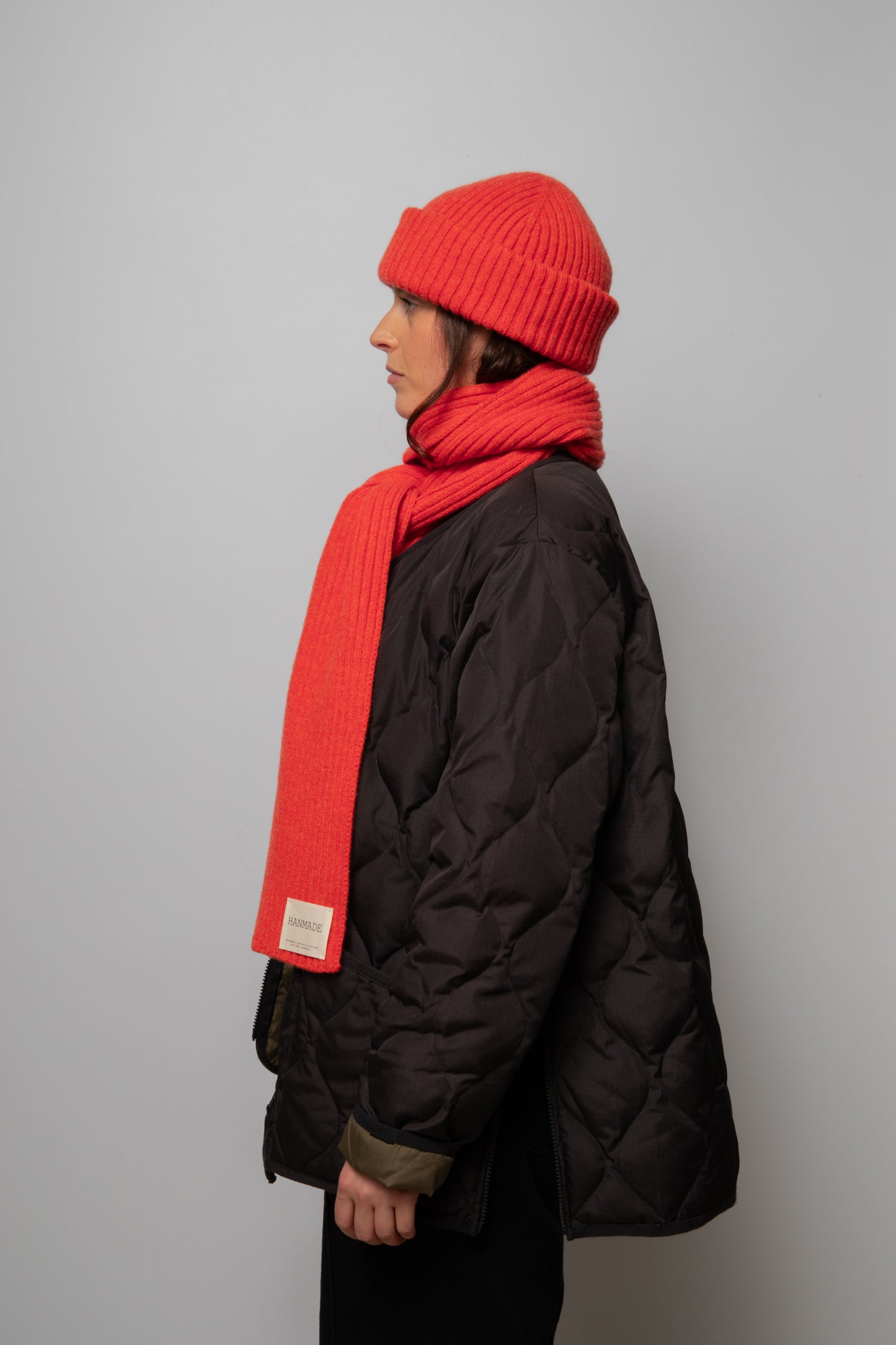 Coral Orange Scarf