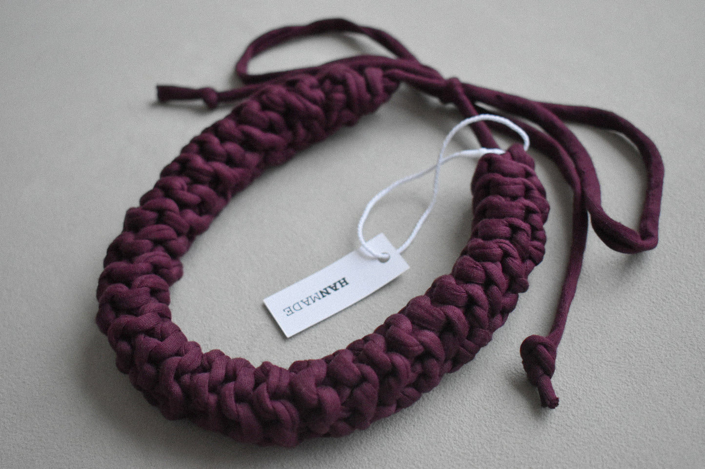 Martha Necklace - Plum