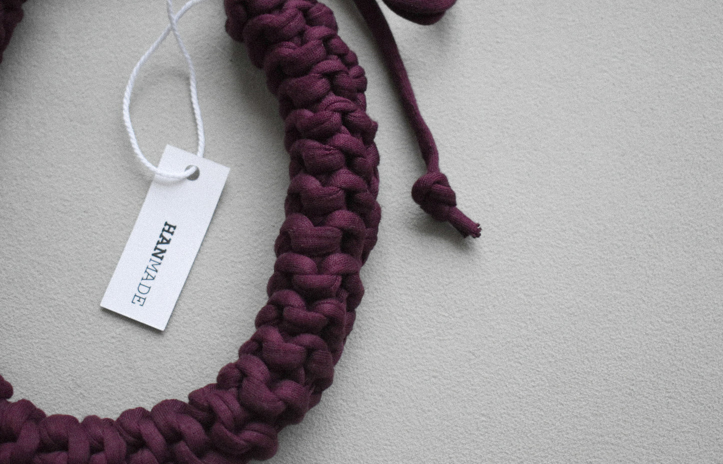 Martha Necklace - Plum