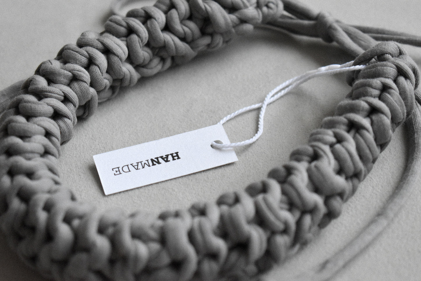 Martha Necklace - Grey stone