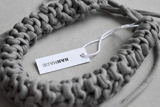 Martha Necklace - Grey stone