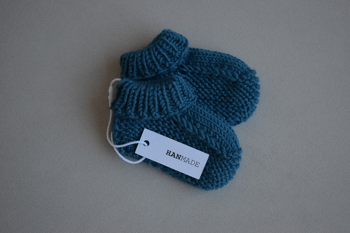 Baby booties - Teal