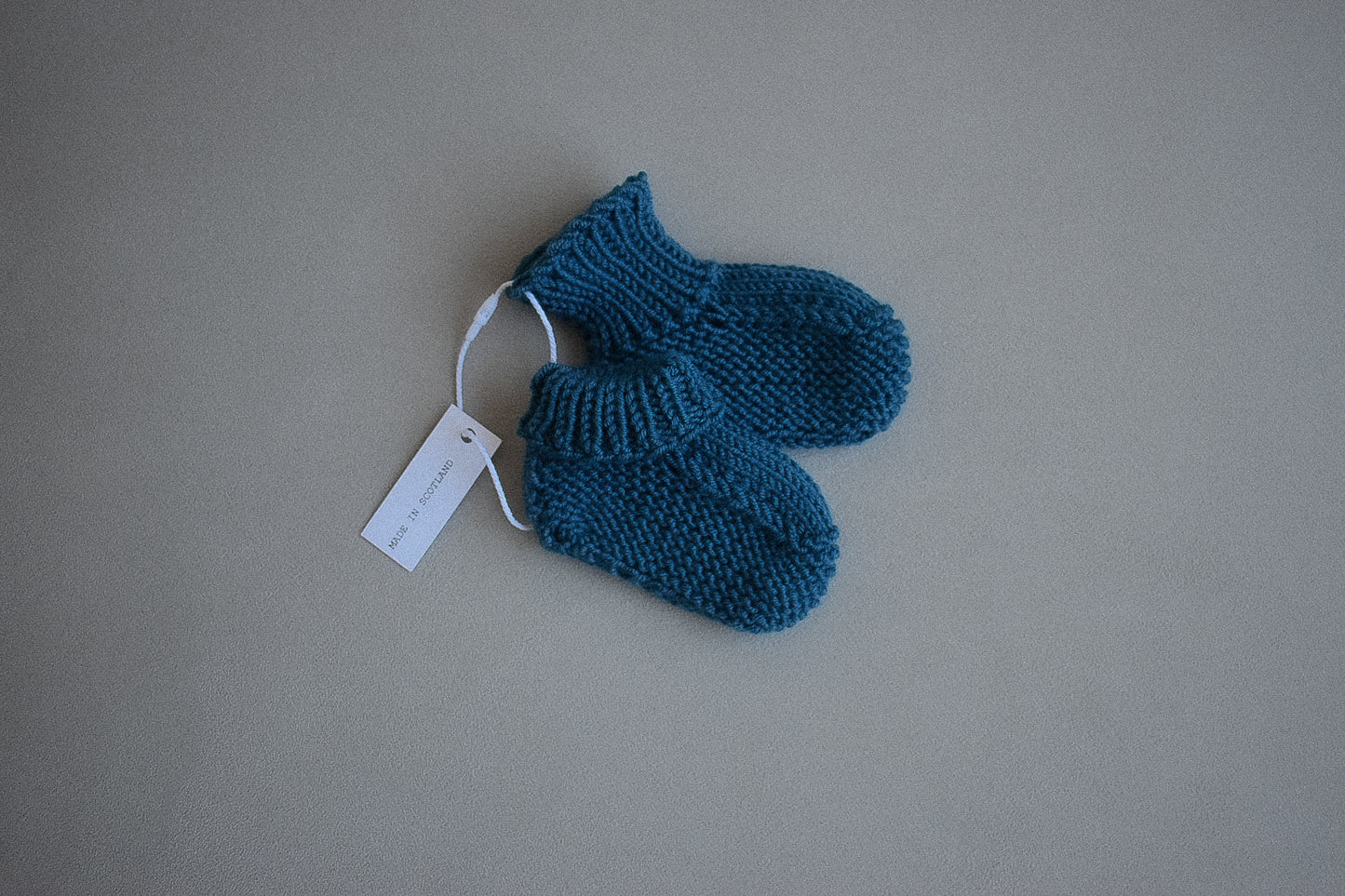 Baby booties - Teal