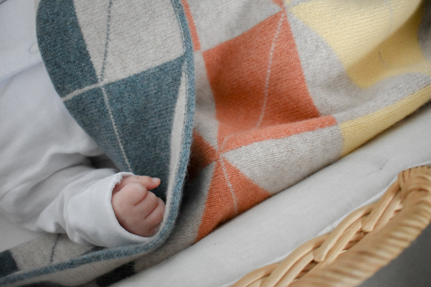 Coorie Baby Blanket - Apricot