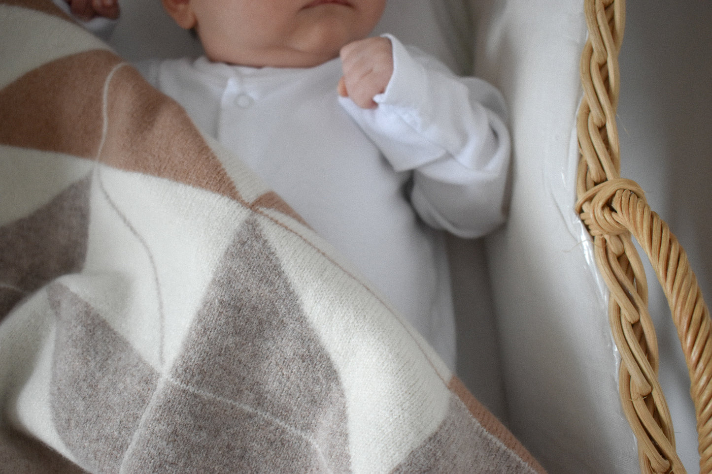 Coorie Baby Blanket - Oatmilk