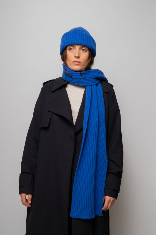 Electric Blue Scarf