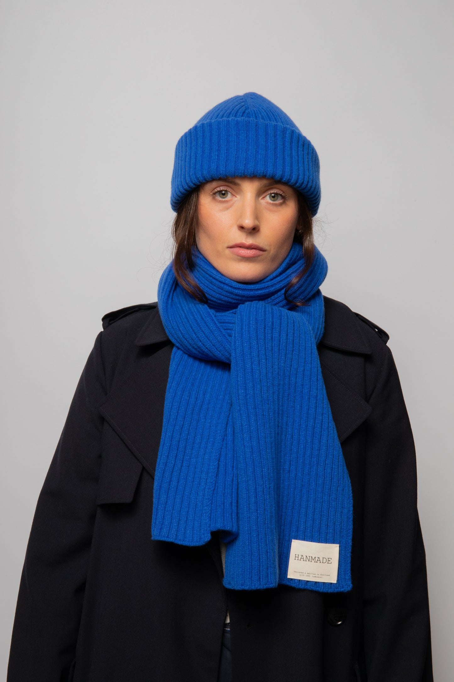 Electric Blue Scarf